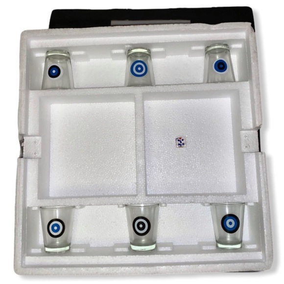 New Game Night 8 Piece Shoots and Ladders Glass Board Drinking Game Adults Party - Picture 3 of 6